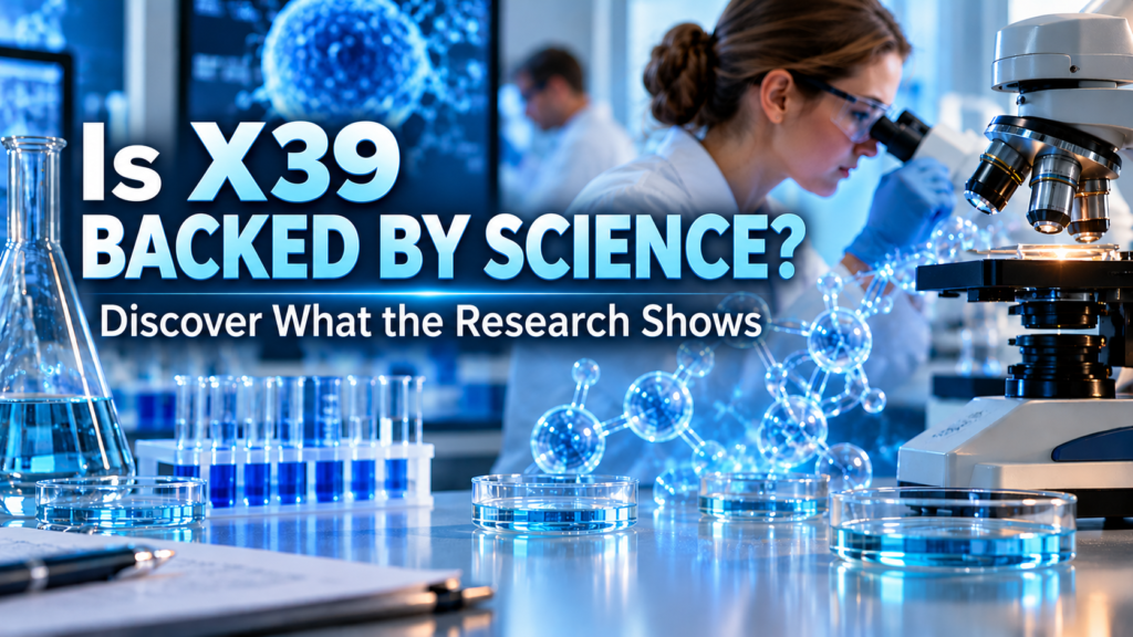 Is LifeWave X39 backed by science