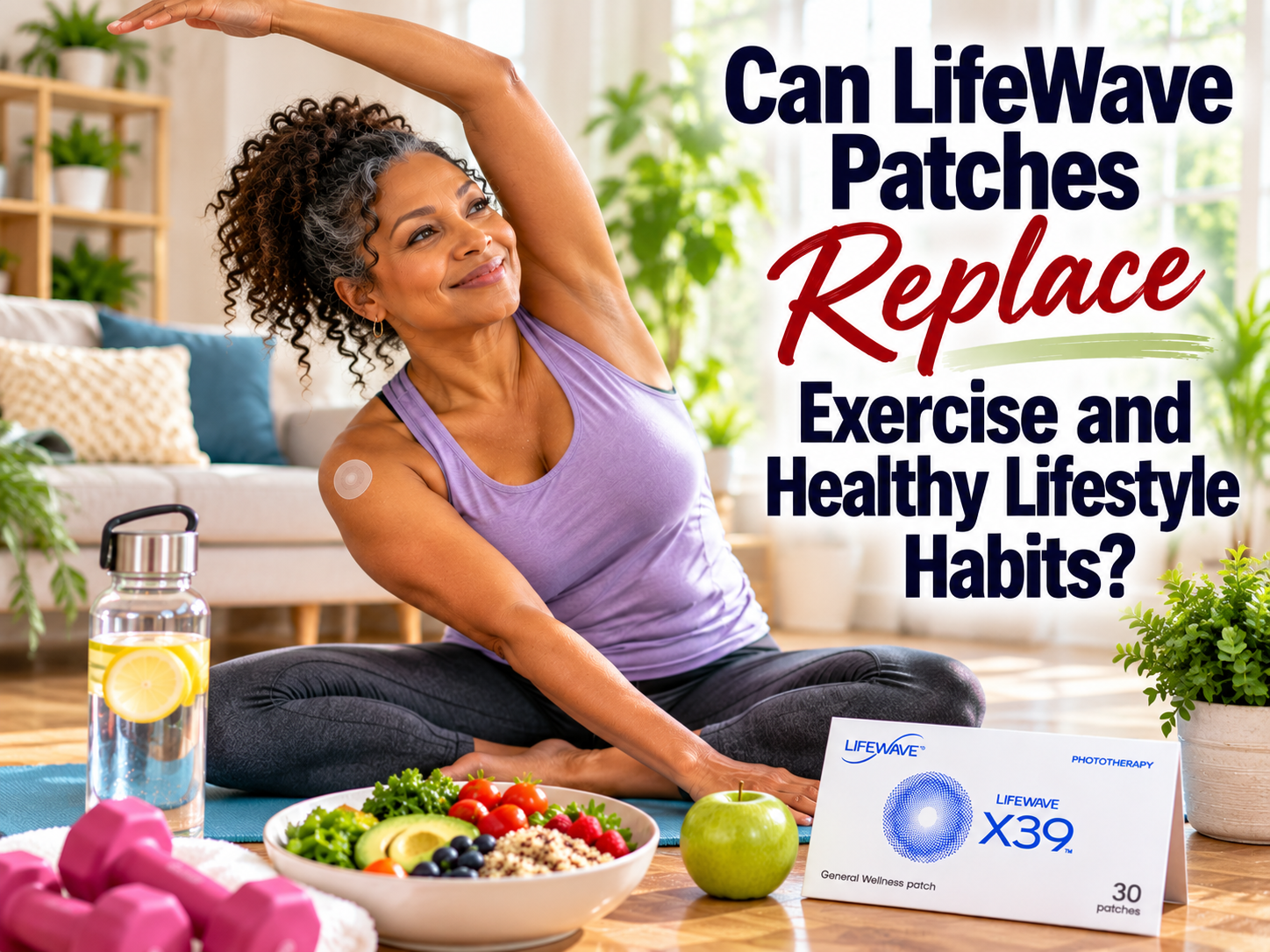 LifeWave Patches Can Replace Exercise and Healthy Habits