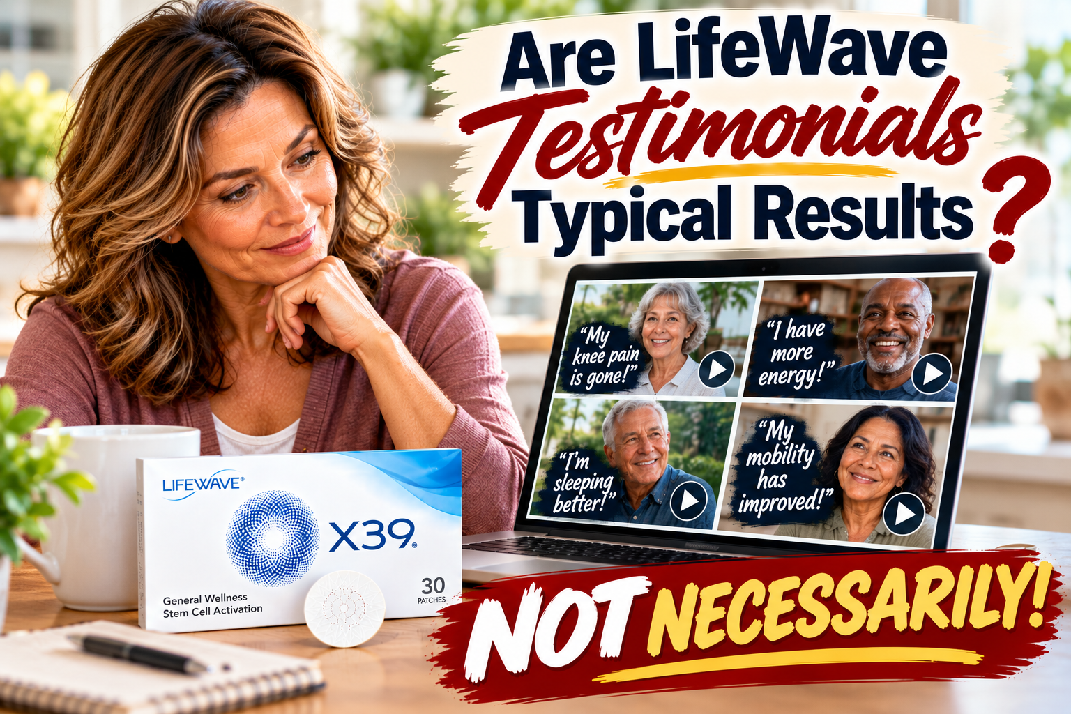 LifeWave X39 Testimonials